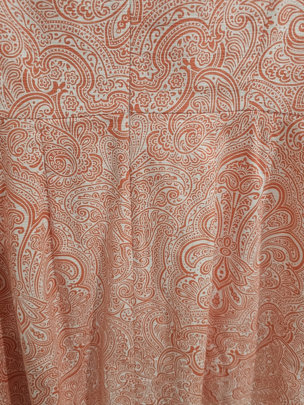 Tommy Hilfiger Coral Paisley Fit & Flare Sz.8 Dress Preppy Classic Quiet Luxury - Picture 7 of 15